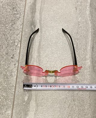 Gafas de disfraz pato rosa