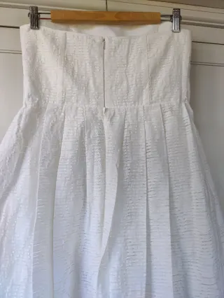 Vestido blanco Purificación García