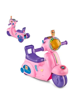 Moto VTECH BABY 2 en 1 Rosa