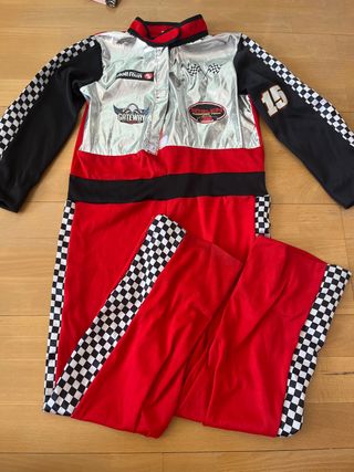 Disfraz F1 Carreras Talla 7-8 Piloto de carreras