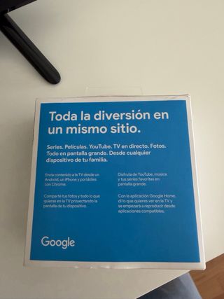 Televisor Thomson Negro + Chromecast