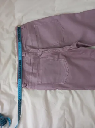 Pantalón Calzedonia Rosa Brillo T. M