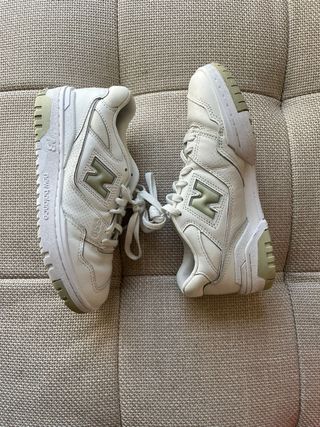 New Balance 550 Verde y Blanco