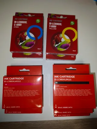 Tinta compatible Brother LC980/LC1100/LC985