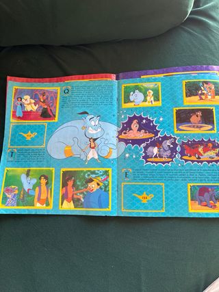 Álbum de cromos Disney Aladdin Panini