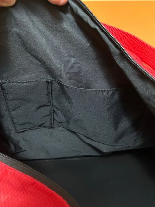 Bolsa de viaje Ducati Puma roja y blanca