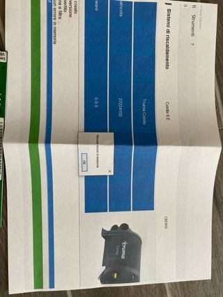 Scheda Truma Combi 6 Gas / 220 v Nuova mai usat