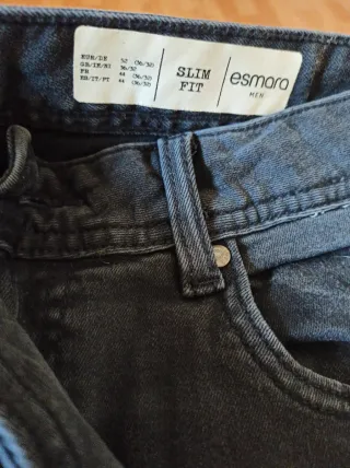 Pantalones Vaqueros Esmara Hombre Talla 44 España