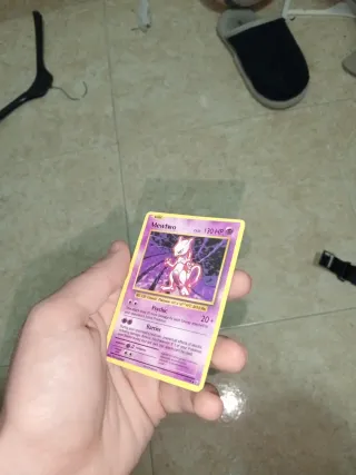 Carta Pokémon Mewtwo Base Set (Inglés)