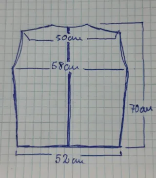 Chaleco Vaquero Heavy Metal Talla XL