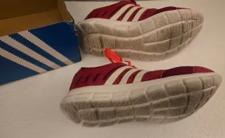 Deportivas Mujer rojo/naranja talla 39 y 1tercio