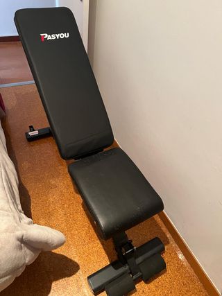 Banco de pesas Pasyou negro