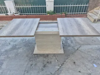 Mesa extensible de madera