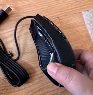 Ratón Gaming T16 Negro Cableado