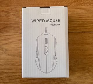 Ratón Gaming T16 Negro Cableado