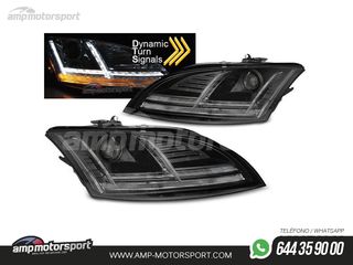 FAROS DELANTEROS LUZ DIURNA LED REAL DRL PARA AUDI TT 8J 2010-2014