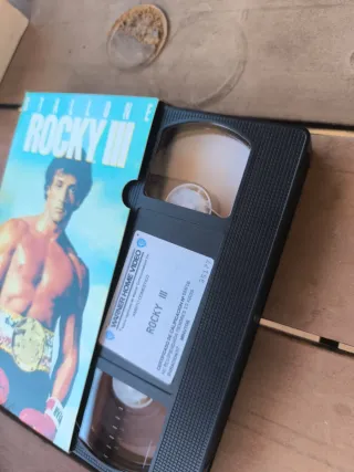 Colección VHS Rocky I, II y III