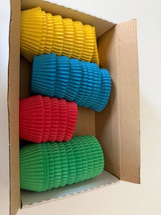 Moldes para magdalenas de papel