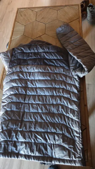 Chaqueta Columbia Negra y Gris