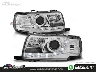 FAROS DELANTEROS LUZ DIURNA LED PARA AUDI 80