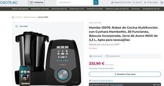 Robot Cocina Cecotec Mambo 10070