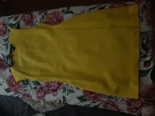 Vestido Massimo Dutti Amarillo Talla M