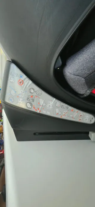 Seggiolino auto Kinderkraft grigio