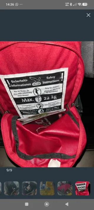Mochila Portabebés Salewa Trekking Niños y bebes