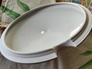 Zuppiera vintage con mestolo