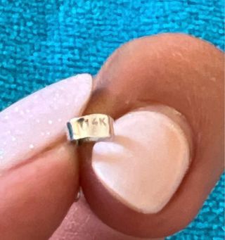 Colgante Corazón Oro Blanco 14k