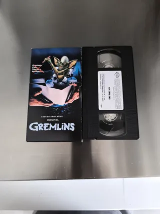 Película VHS Gremlins Español