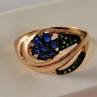 Anello vintage oro 14 k