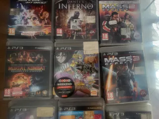 Lotto Giochi PS3: Tekken, Mass Effect, Blur e altr