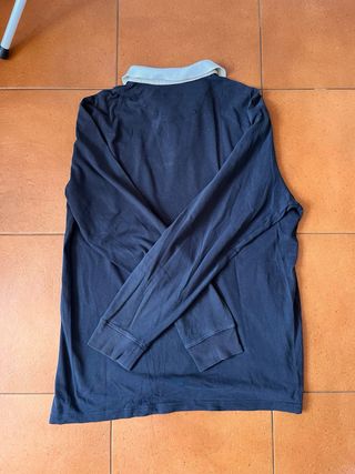 Polo Massimo Dutti azul marino