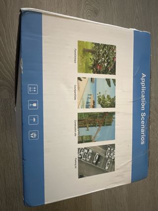 Cámara de seguridad con antenas