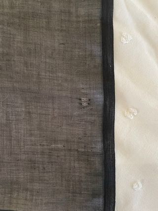 Mantilla de luto antigua