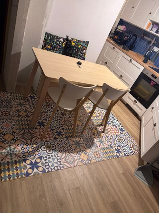 Mesa de comedor de madera Ikea