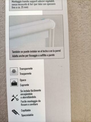 Estor Noche y Día Livarno Home 60x150 Nuevo