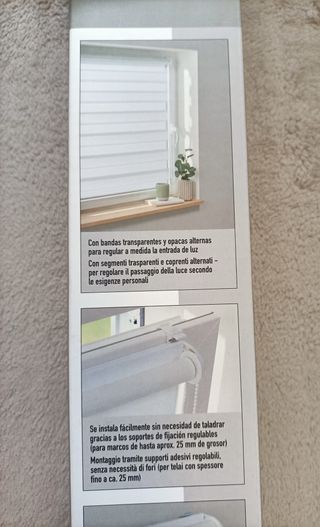 Estor Noche y Día Livarno Home 60x150 Nuevo