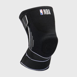 Rodillera Baloncesto Tarmak MID 500 NBA Adulto Negro