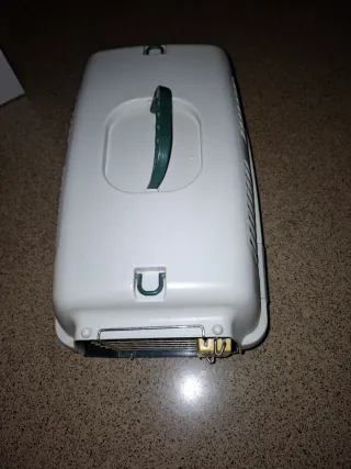 Transportín Mascota Blanco y Verde