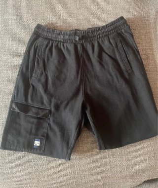 Pantaloni tuta ragazzo cargo neri