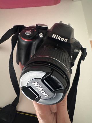 Cámara Nikon D3300 Negra