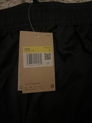 Pantaloncino Nike Brasile Nero Taglia S