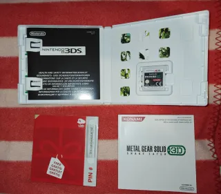 Metal Gear Solid Snake Eater 3D 3ds