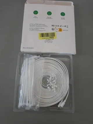 Cable alargador plano USB-Micro