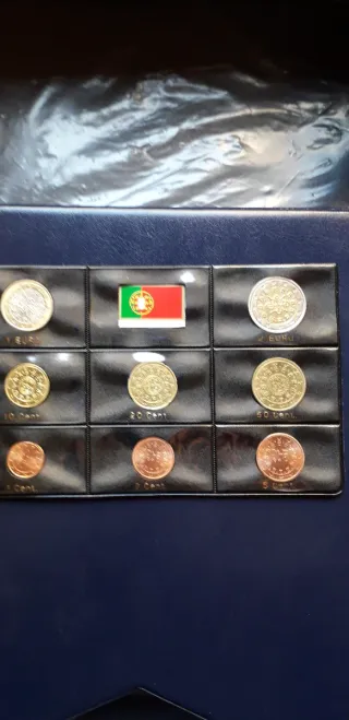 8 Monedas Portugal Sin Circular