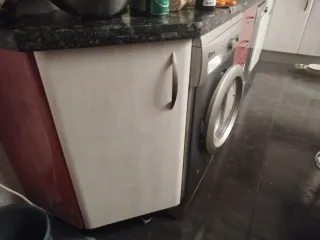 Muebles de cocina - Rosa y Blanco