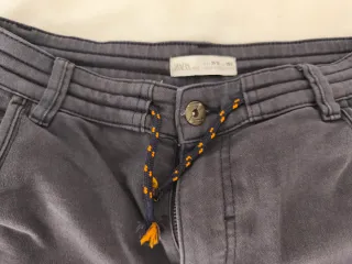 Pantalón cargo Zara azul marino 11-12 años
