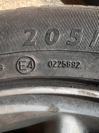 Llantas aluminio Mercedes 5x114 + Neumáticos